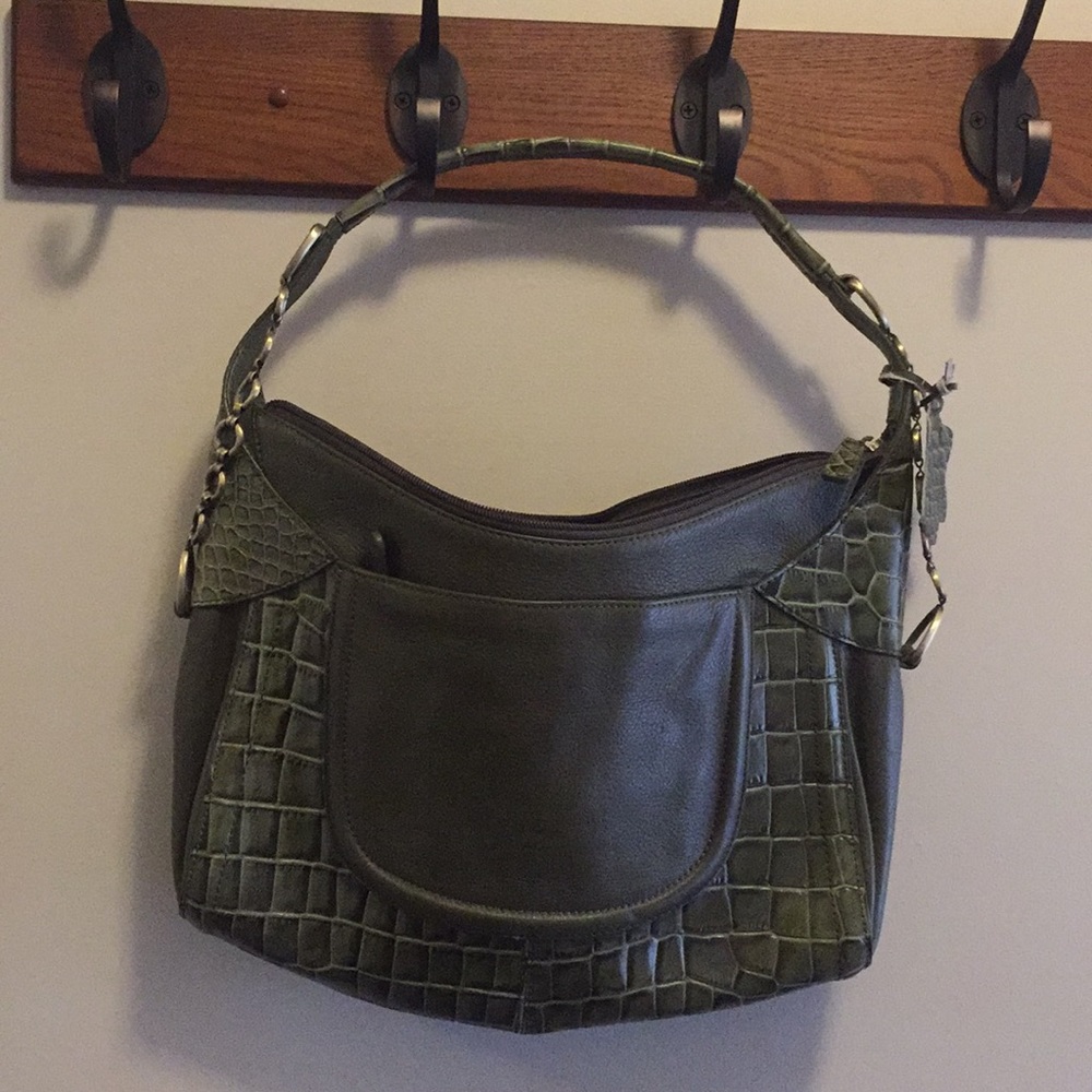 Charlie Lapson “Vanessa” leather handbag